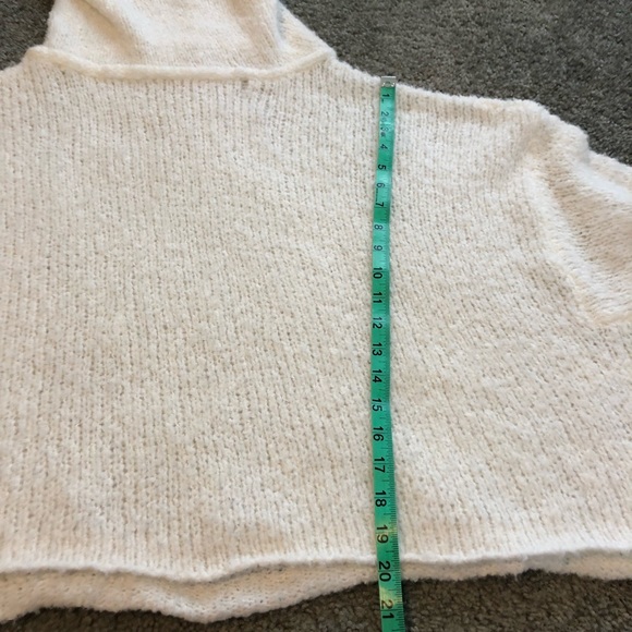 Free People BFF cowl neck sweater oversized - Picture 10 of 10